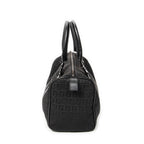 Handbag Forever Bauletto Boston Bag Black Zucchino Canvas
