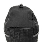 Handbag Forever Bauletto Boston Bag Black Zucchino Canvas