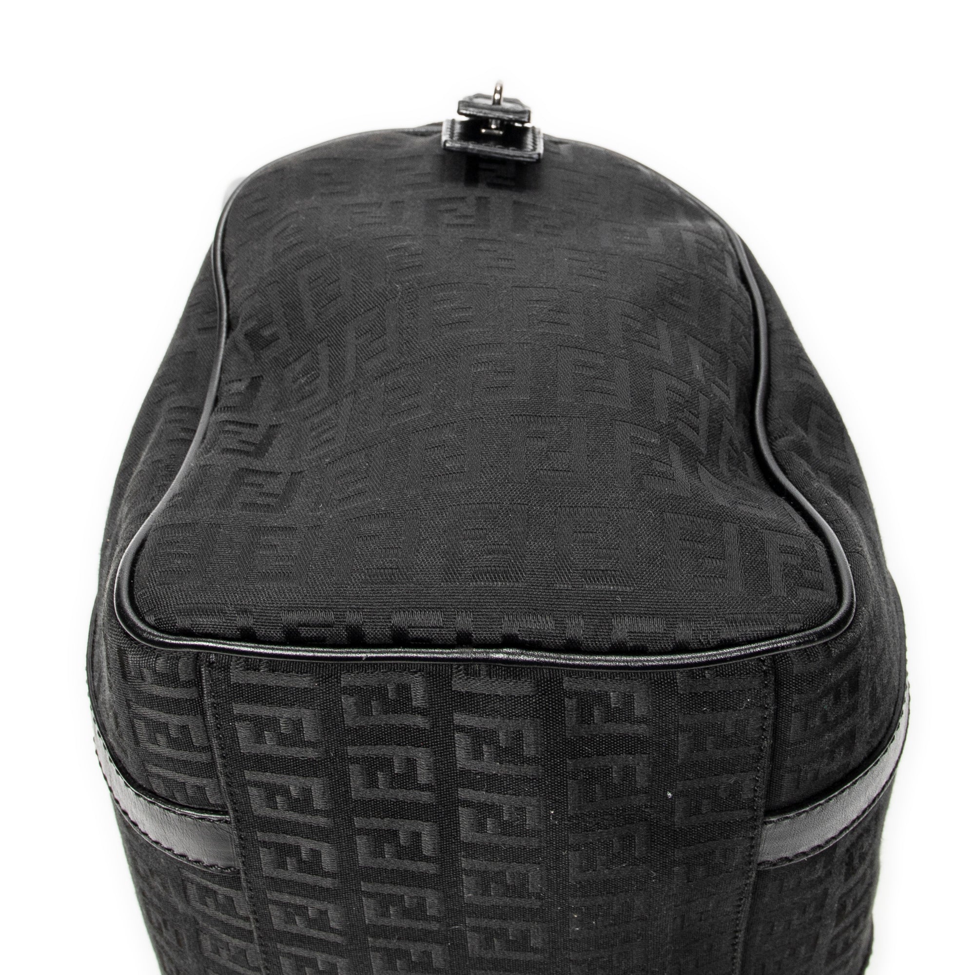 Handbag Forever Bauletto Boston Bag Black Zucchino Canvas