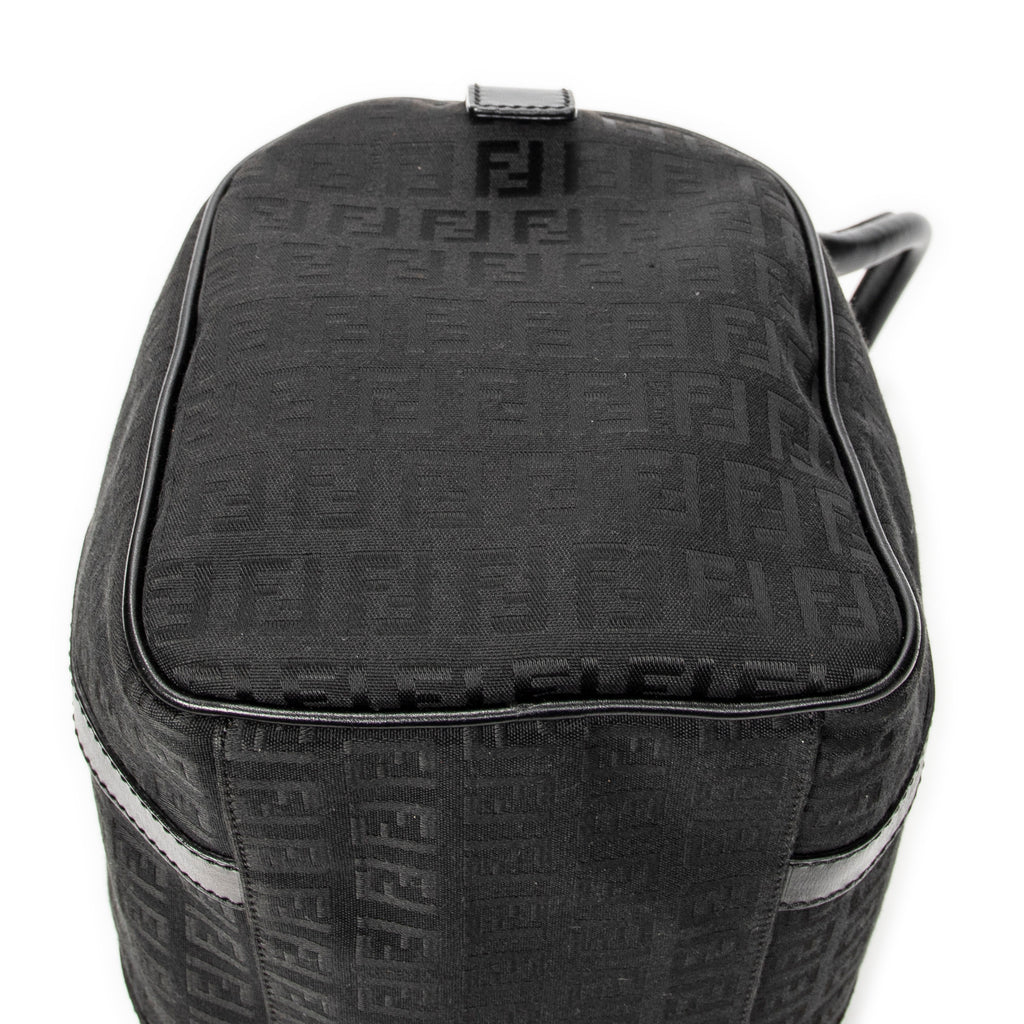 Handbag Forever Bauletto Boston Bag Black Zucchino Canvas