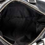 Shoulder Bag Small Boston Black Monogrammed Canvas