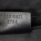 Shoulder Bag Small Boston Black Monogrammed Canvas