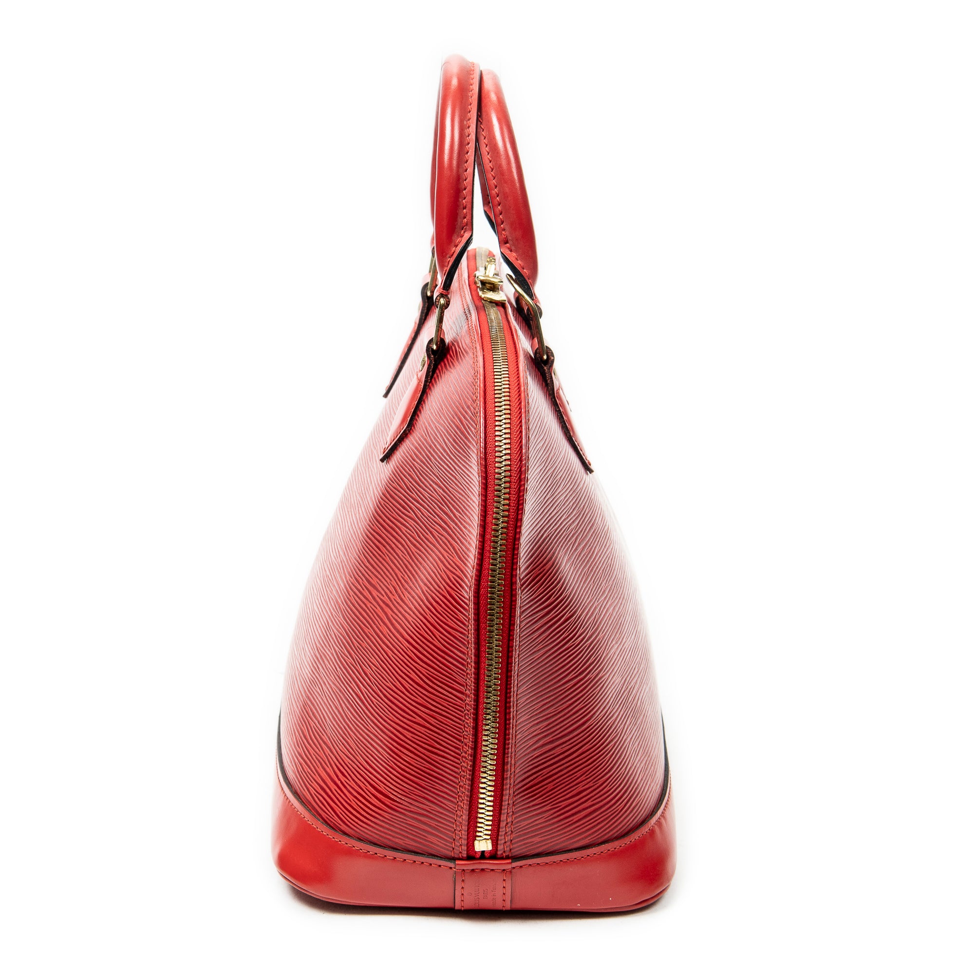 Handbag Alma PM Red Epi