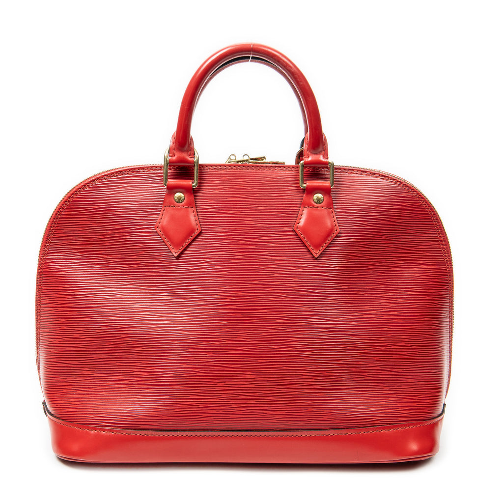 Handbag Alma PM Red Epi