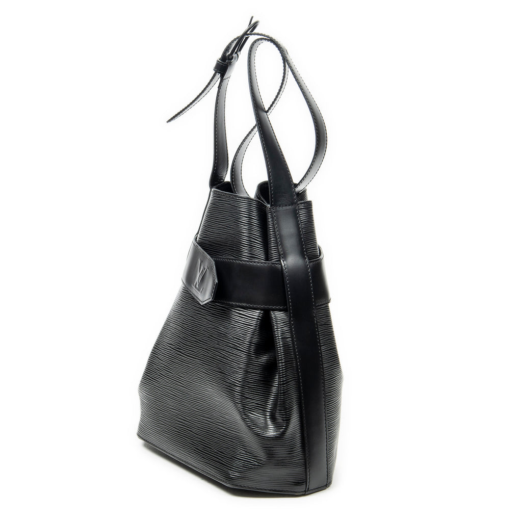 Shoulder Bag Sac D'Epaule PM Black Epi