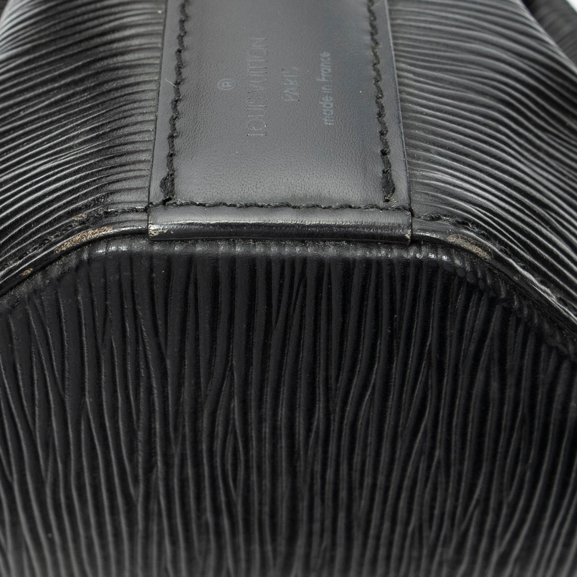 Shoulder Bag Sac D'Epaule PM Black Epi