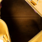 Handbag Speedy 25 Yellow Epi