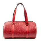 Handbag Soufflot Red Epi