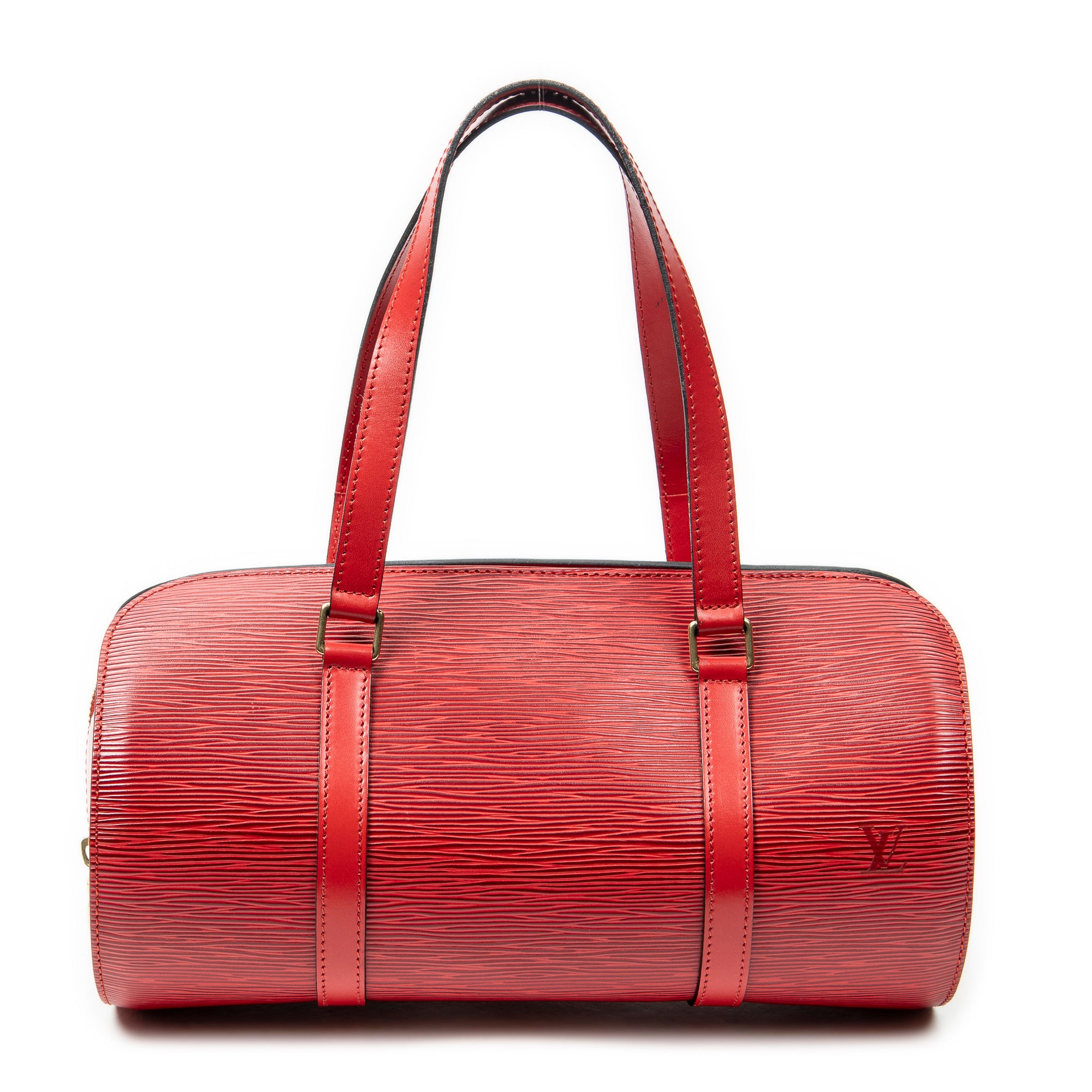 Handbag Soufflot Red Epi