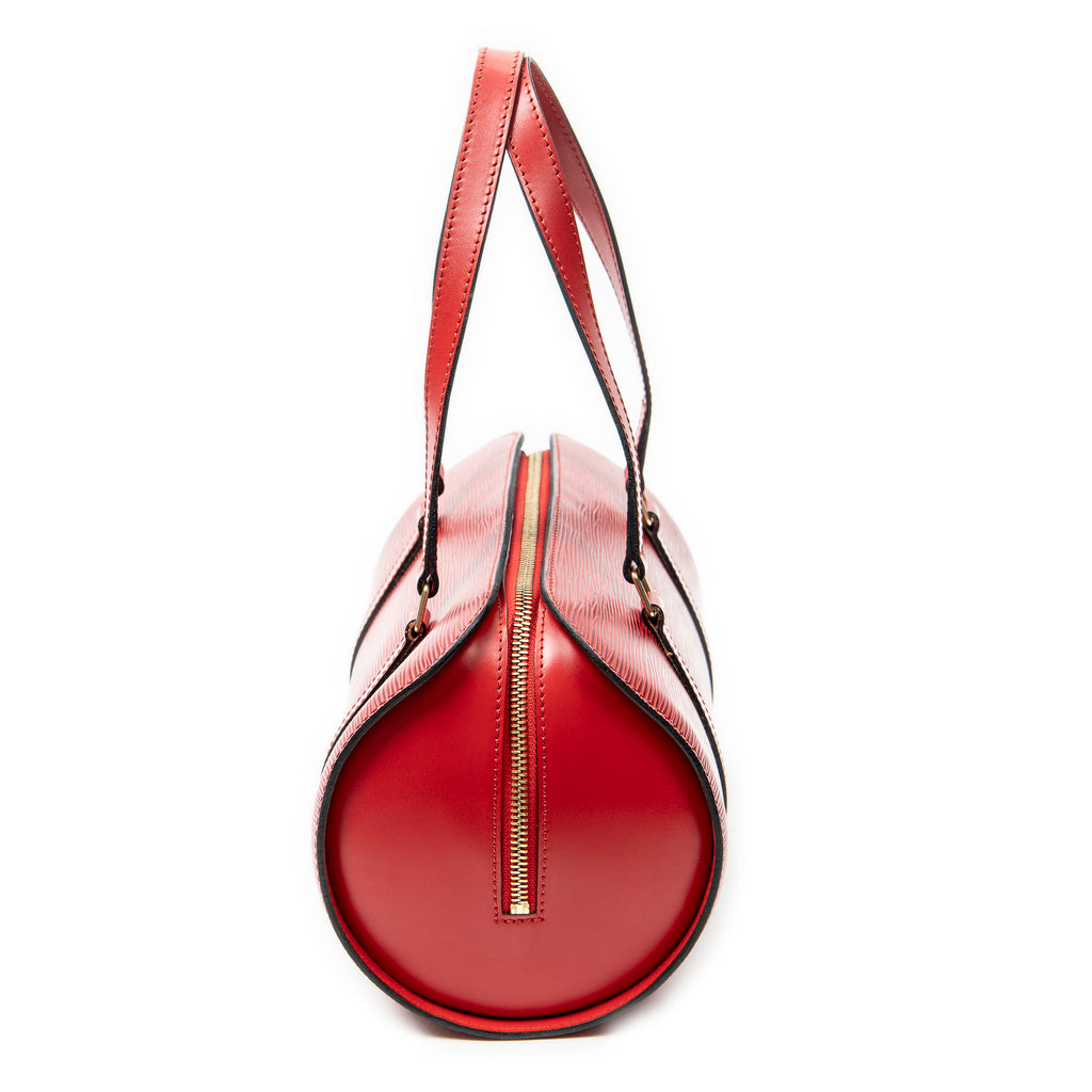 Handbag Soufflot Red Epi
