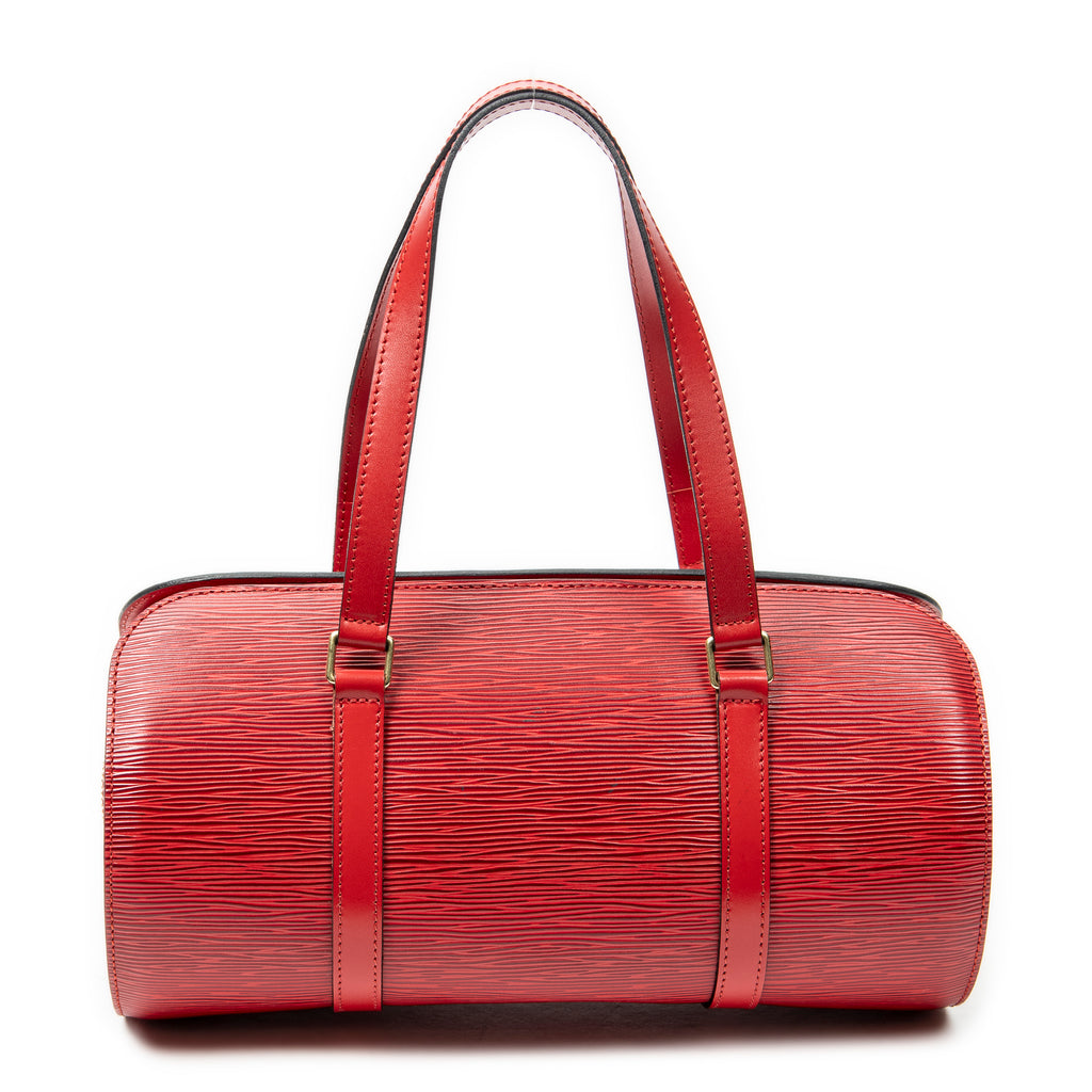 Handbag Soufflot Red Epi