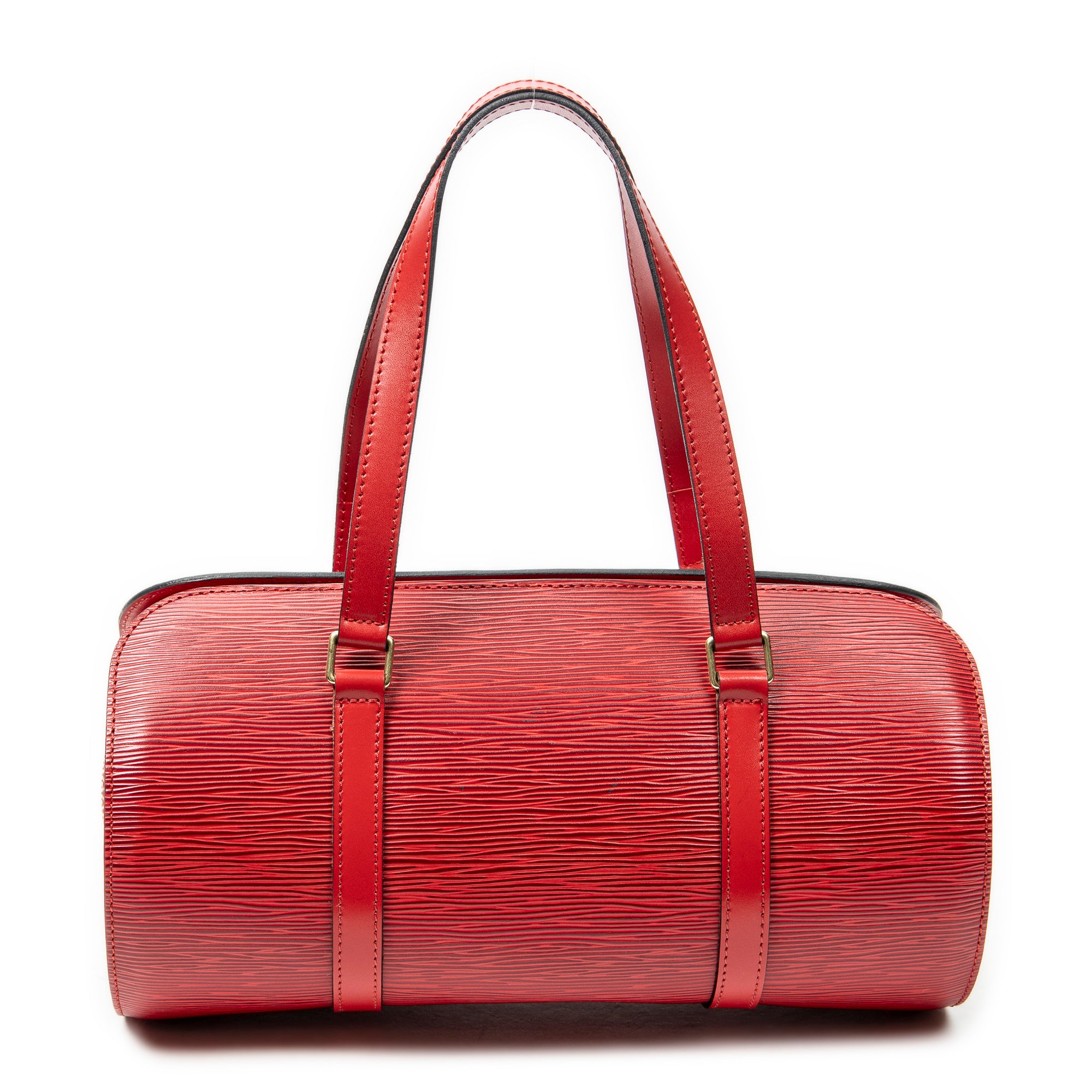 Handbag Soufflot Red Epi