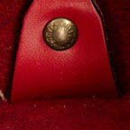 Handbag Soufflot Red Epi