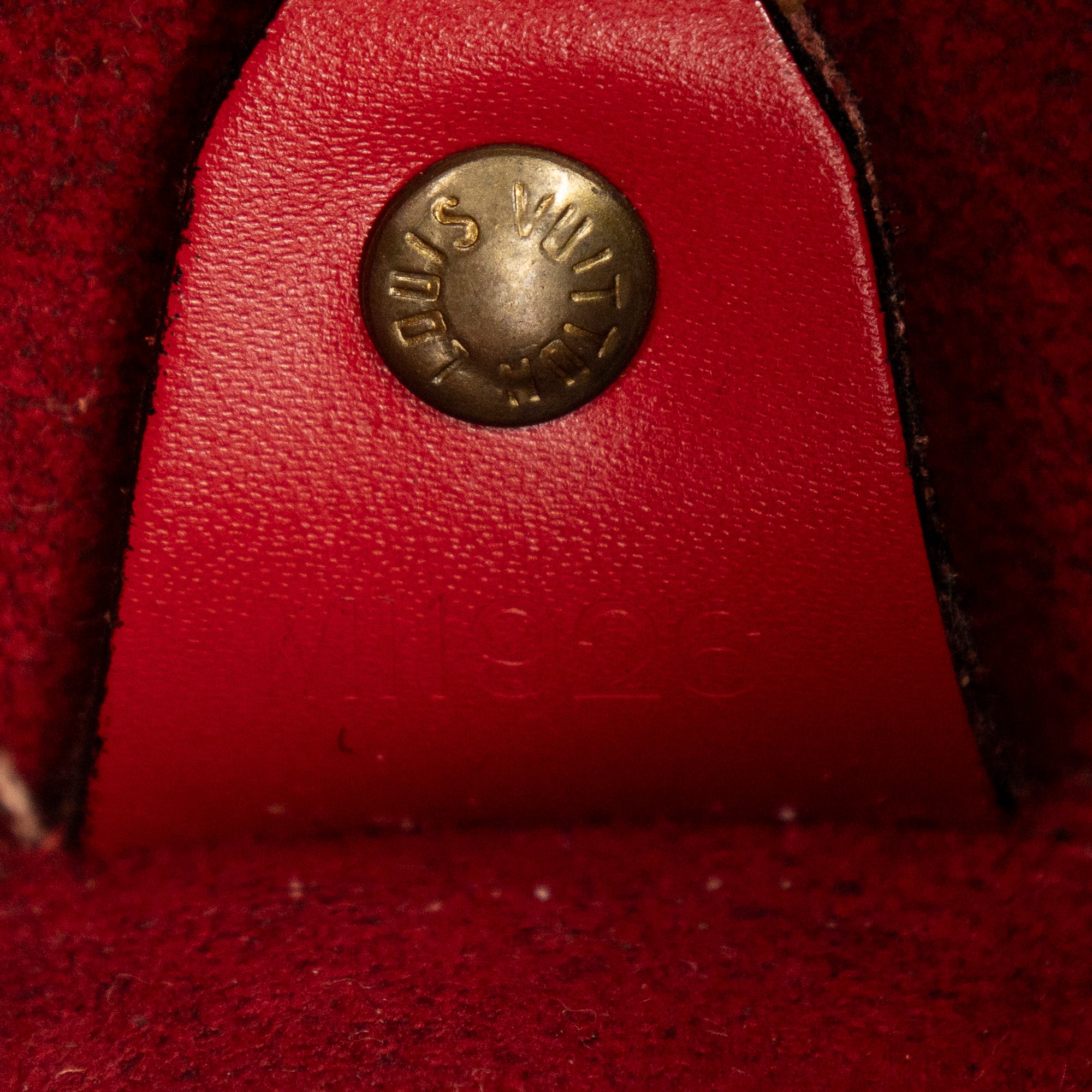 Handbag Soufflot Red Epi
