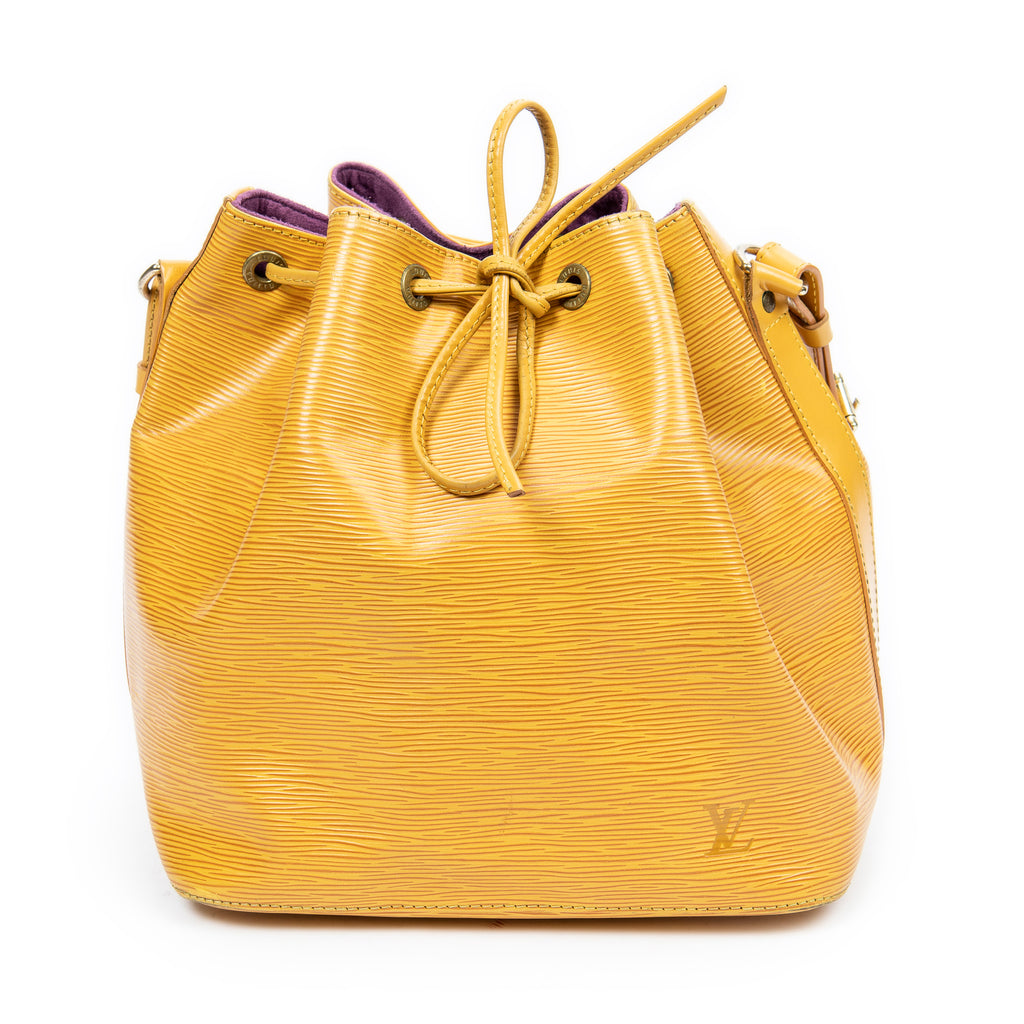 Shoulder Bag Noe PM Yellow Epi