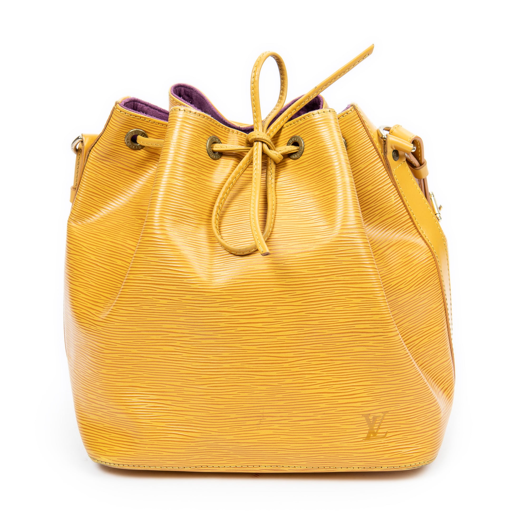 Shoulder Bag Noe PM Yellow Epi