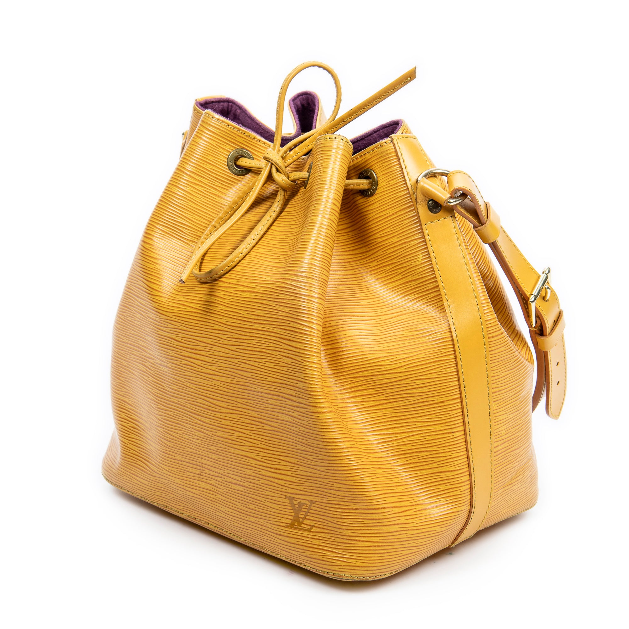 Shoulder Bag Noe PM Yellow Epi