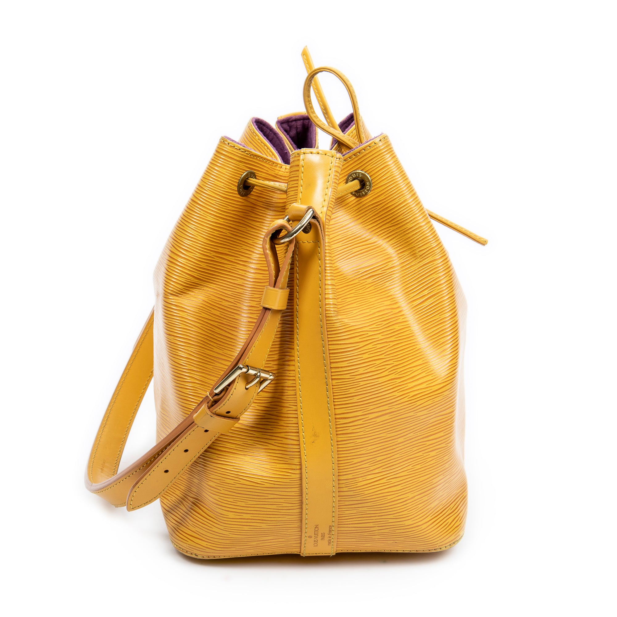 Shoulder Bag Noe PM Yellow Epi