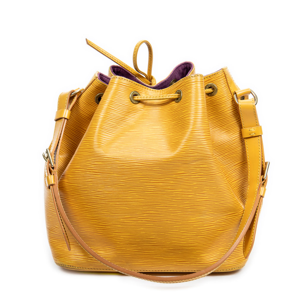 Shoulder Bag Noe PM Yellow Epi