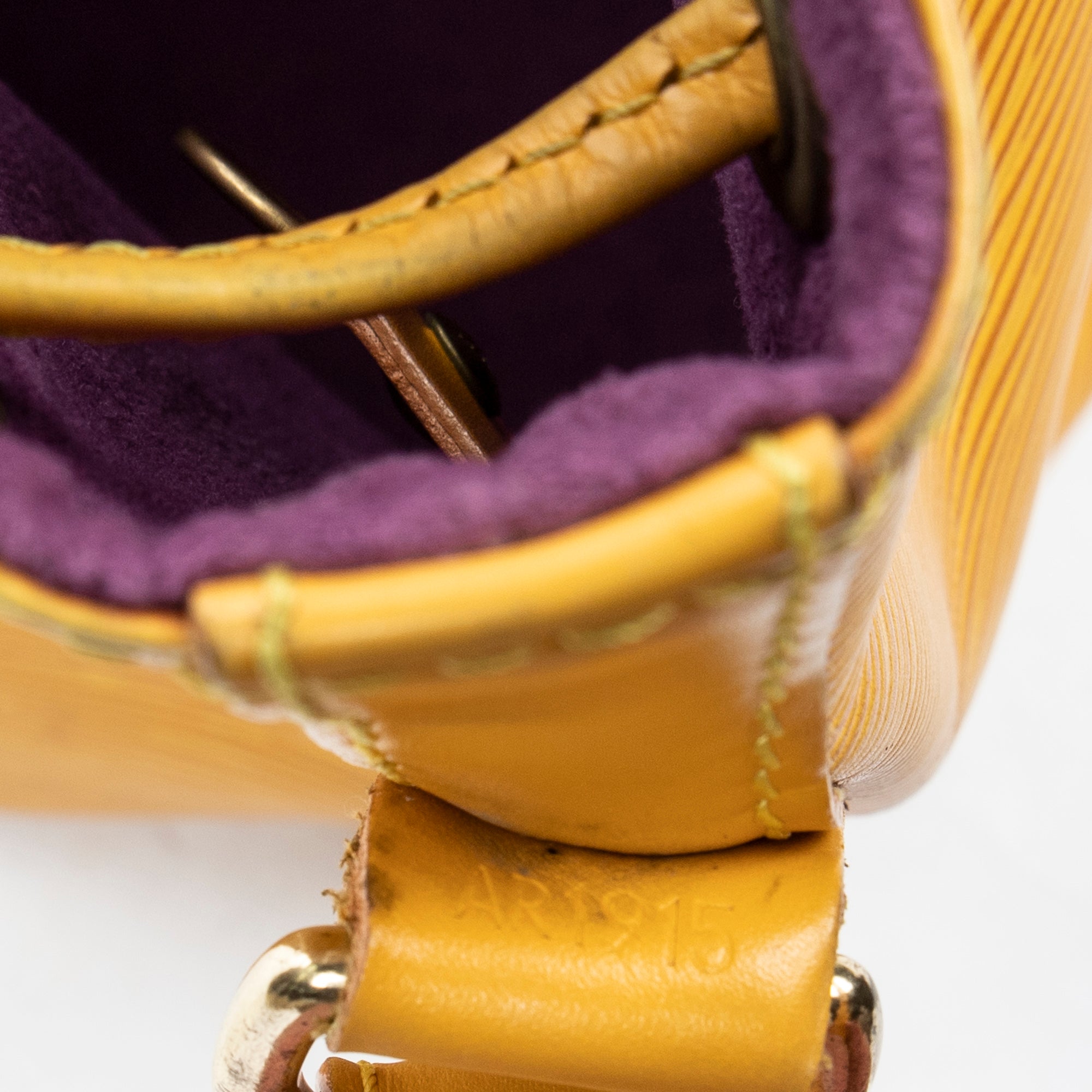 Shoulder Bag Noe PM Yellow Epi