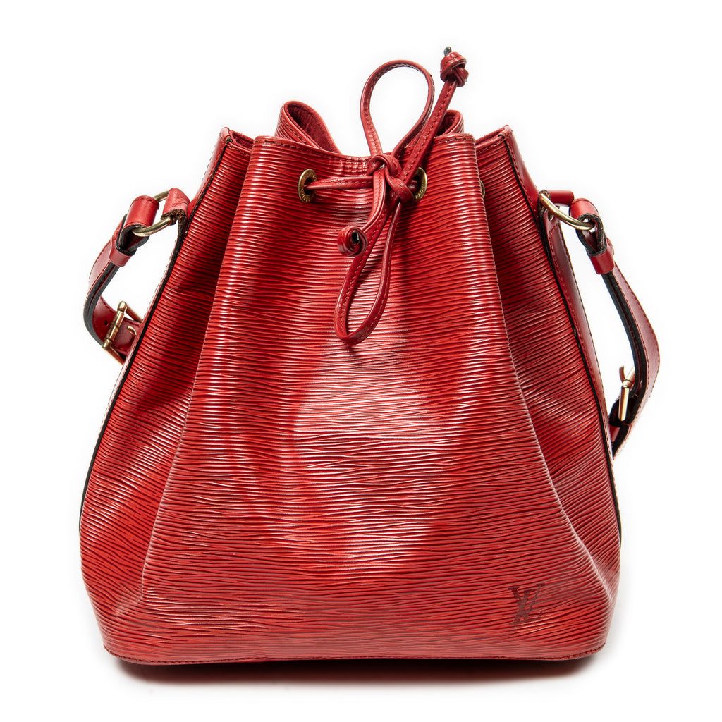 Shoulder Bag Noe PM Red Epi