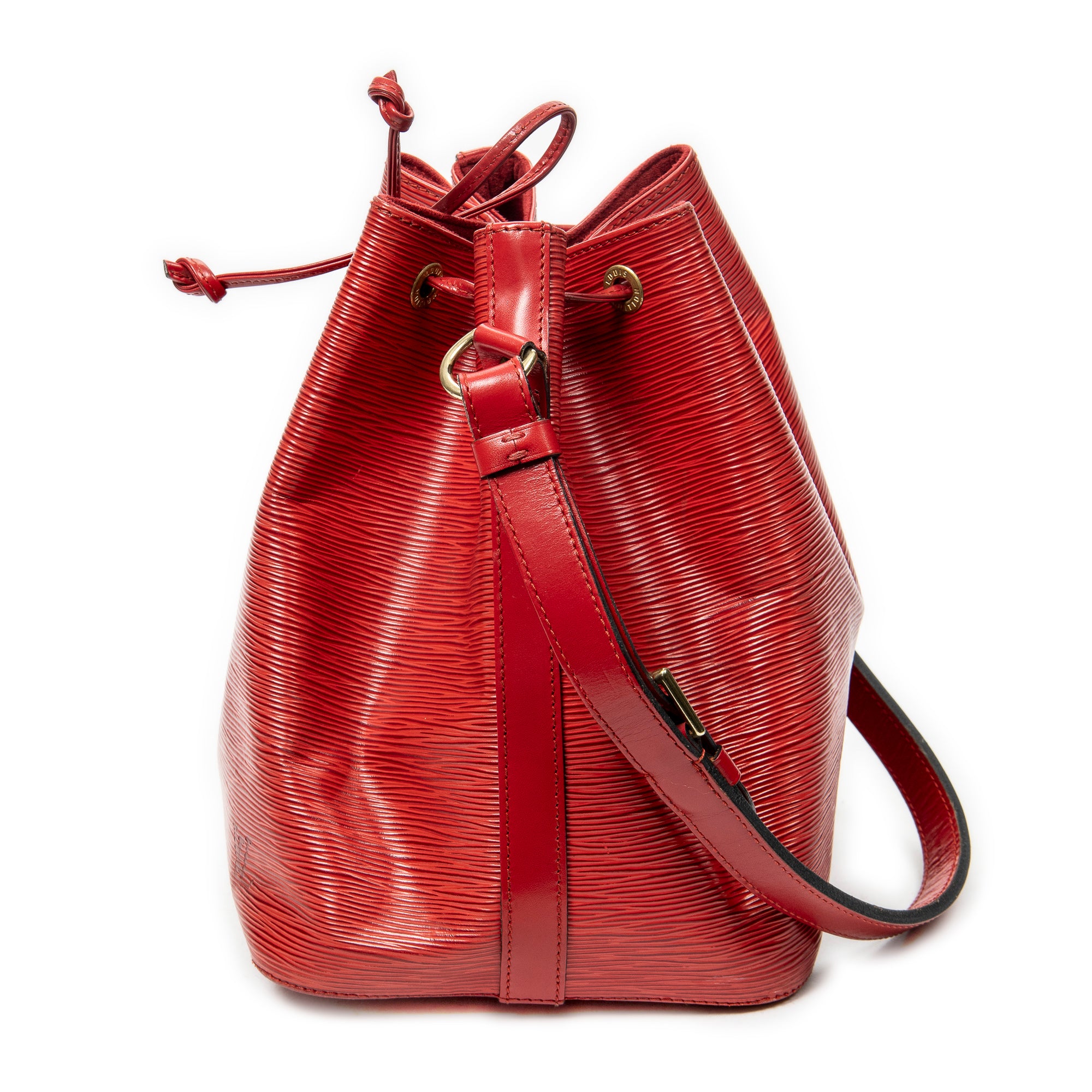 Shoulder Bag Noe PM Red Epi