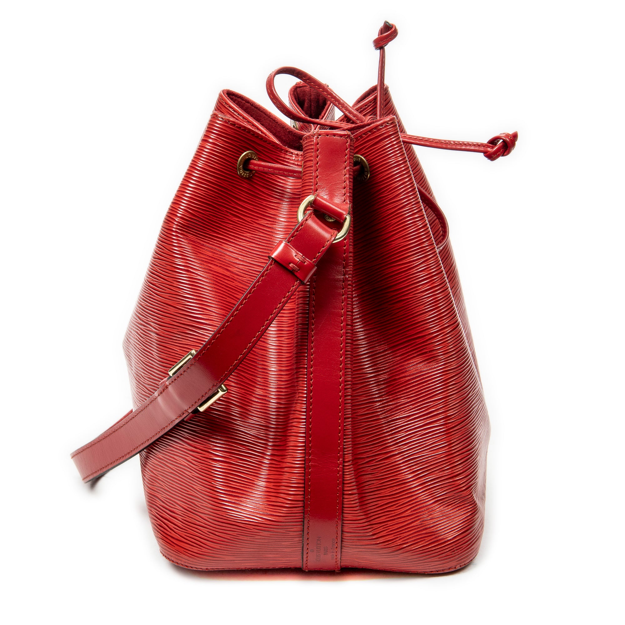 Shoulder Bag Noe PM Red Epi