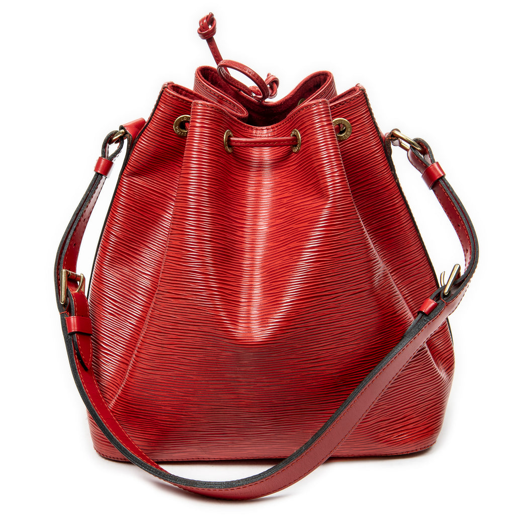 Shoulder Bag Noe PM Red Epi