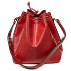 Shoulder Bag Noe PM Red Epi