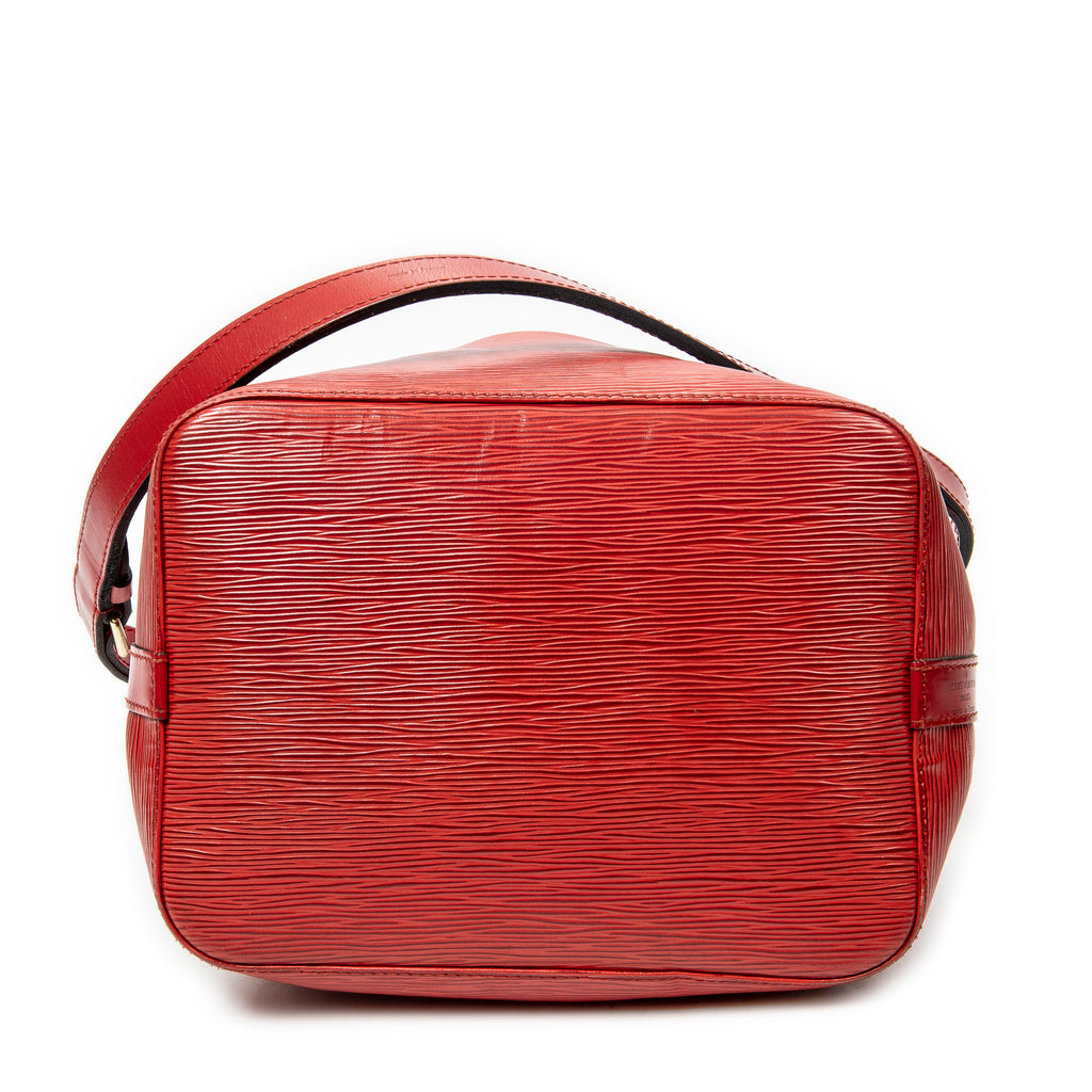 Shoulder Bag Noe PM Red Epi