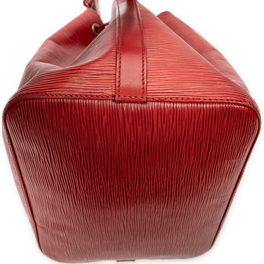 Shoulder Bag Noe PM Red Epi