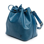 Shoulder Bag Noe PM Blue Epi