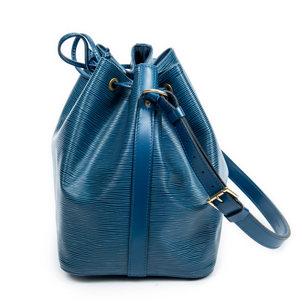 Shoulder Bag Noe PM Blue Epi
