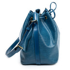 Shoulder Bag Noe PM Blue Epi