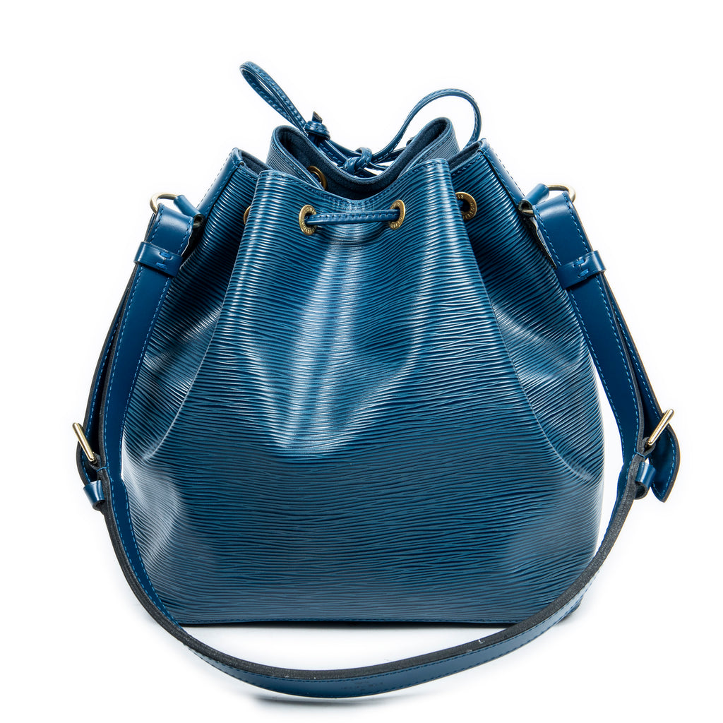 Shoulder Bag Noe PM Blue Epi