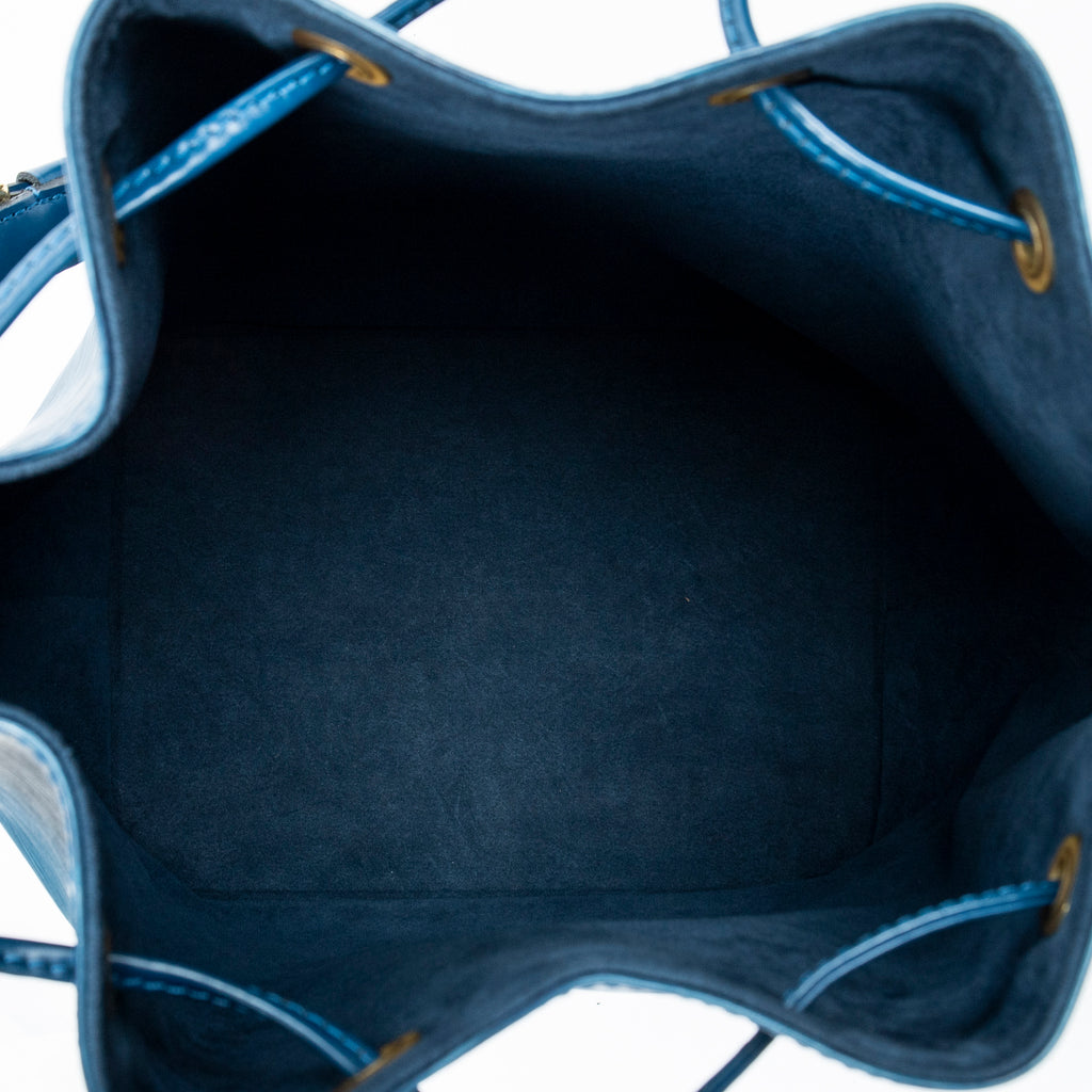 Shoulder Bag Noe PM Blue Epi