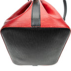 Shoulder Bag Noe Bicolor PM Red Epi