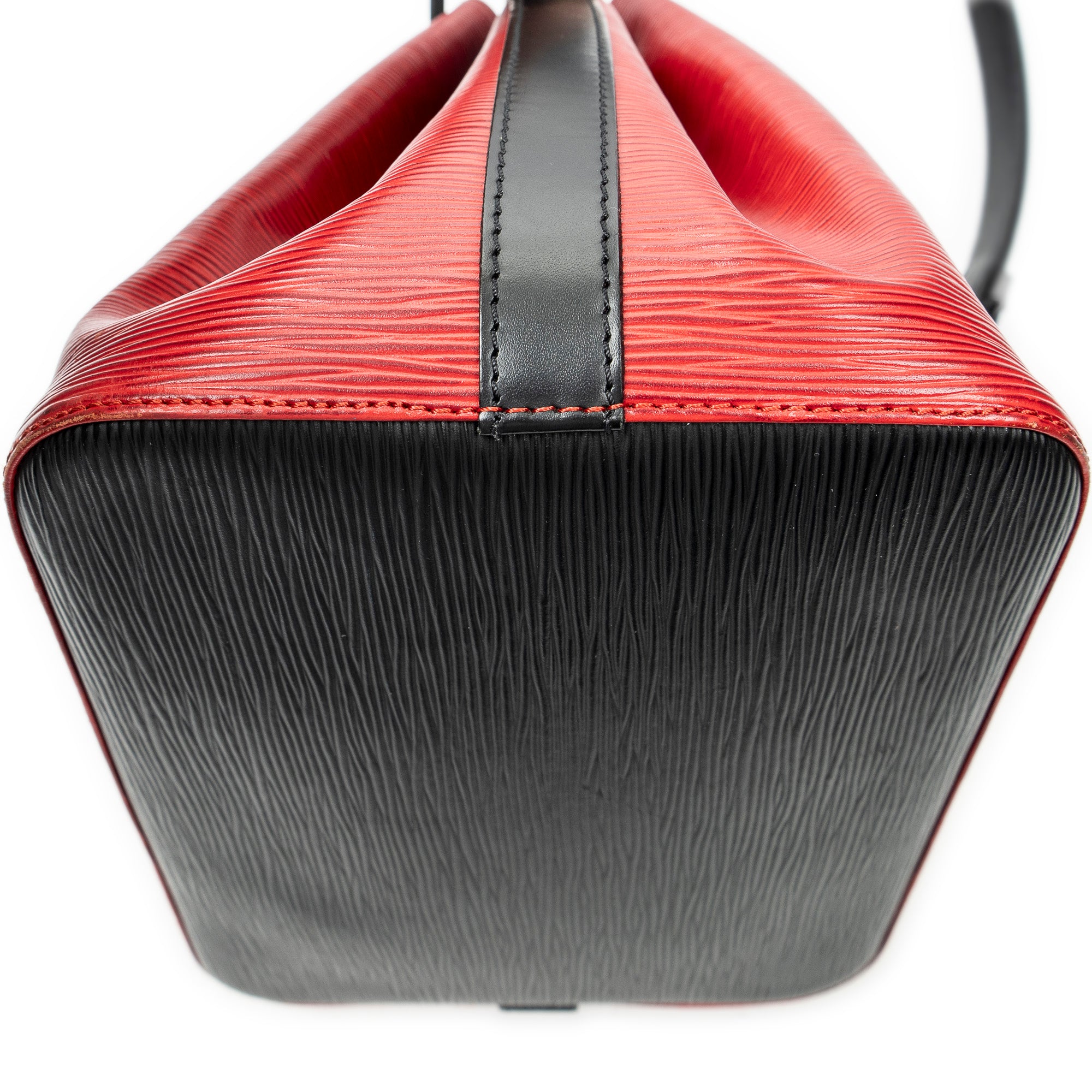Shoulder Bag Noe Bicolor PM Red Epi