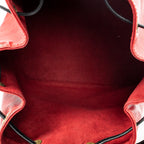 Shoulder Bag Noe Bicolor PM Red Epi