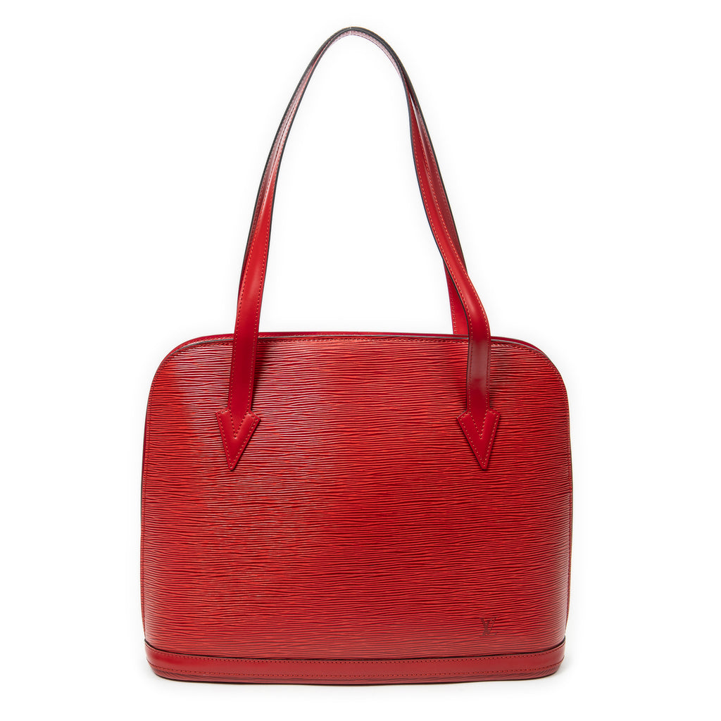 Shoulder Bag Lussac Red Epi