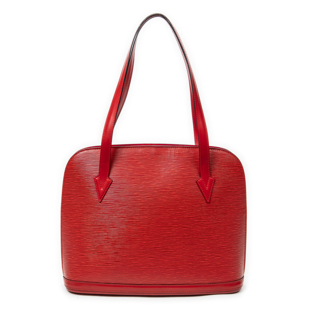 Shoulder Bag Lussac Red Epi