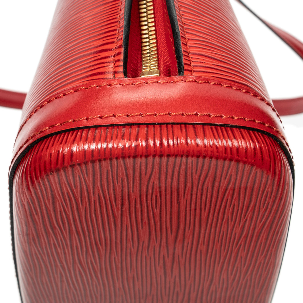 Shoulder Bag Lussac Red Epi