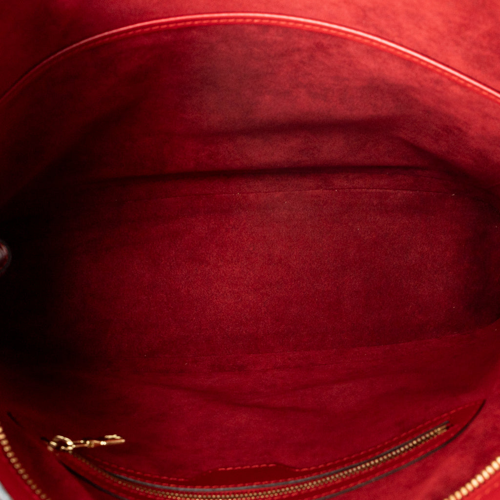 Shoulder Bag Lussac Red Epi