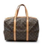 Travel Bag Sac Souple 35 Brown Monogram Canvas