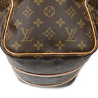 Travel Bag Sac Souple 35 Brown Monogram Canvas