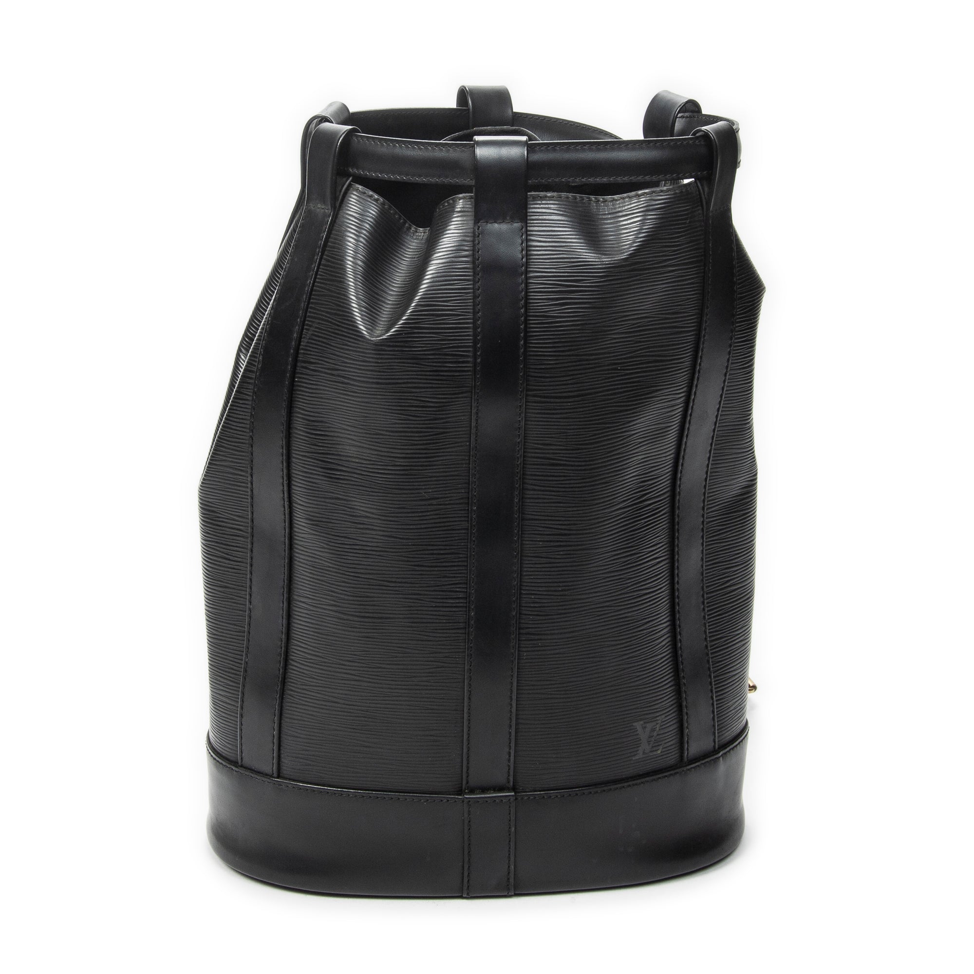 Shoulder Bag Randonnee PM Black Epi