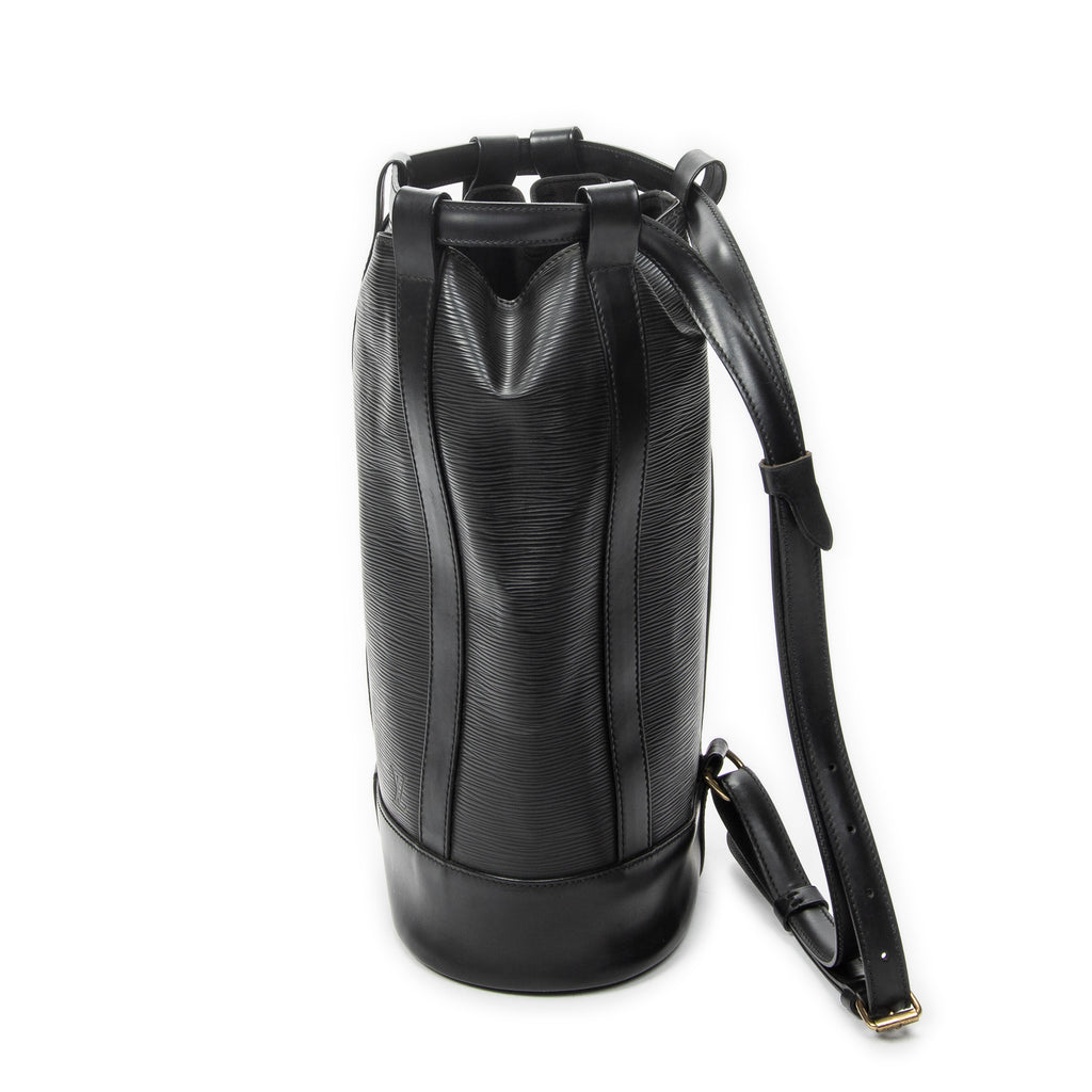 Shoulder Bag Randonnee PM Black Epi