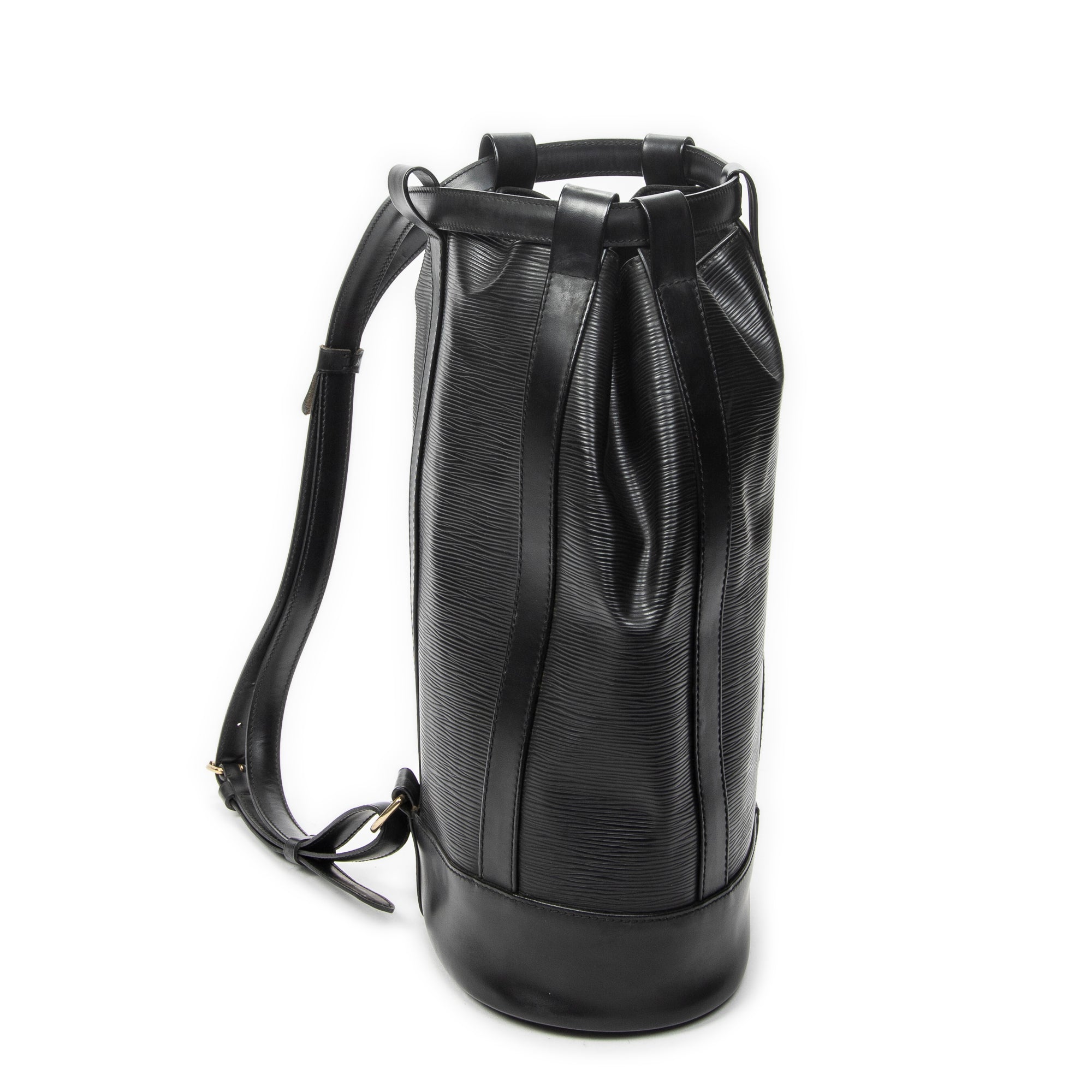 Shoulder Bag Randonnee PM Black Epi