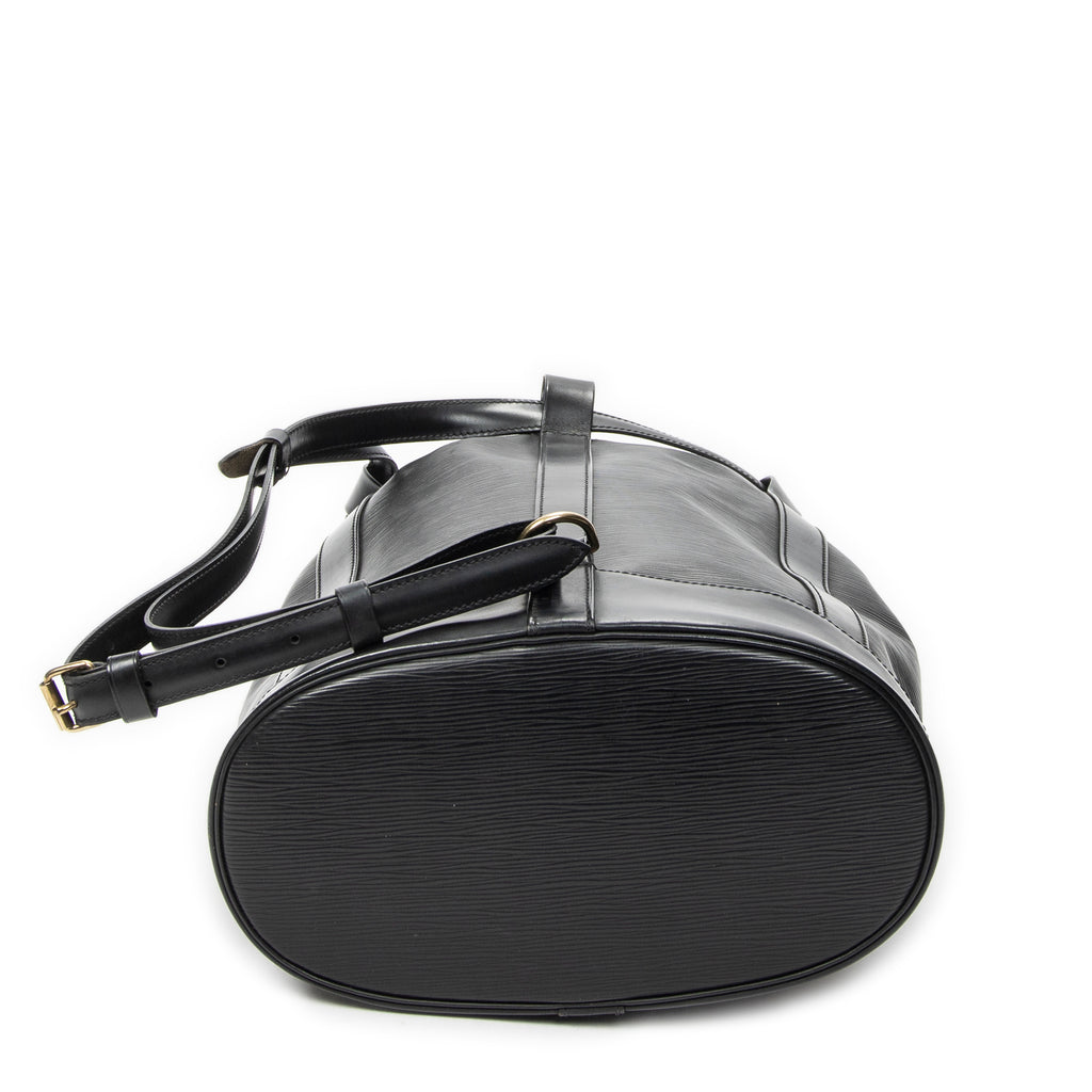 Shoulder Bag Randonnee PM Black Epi