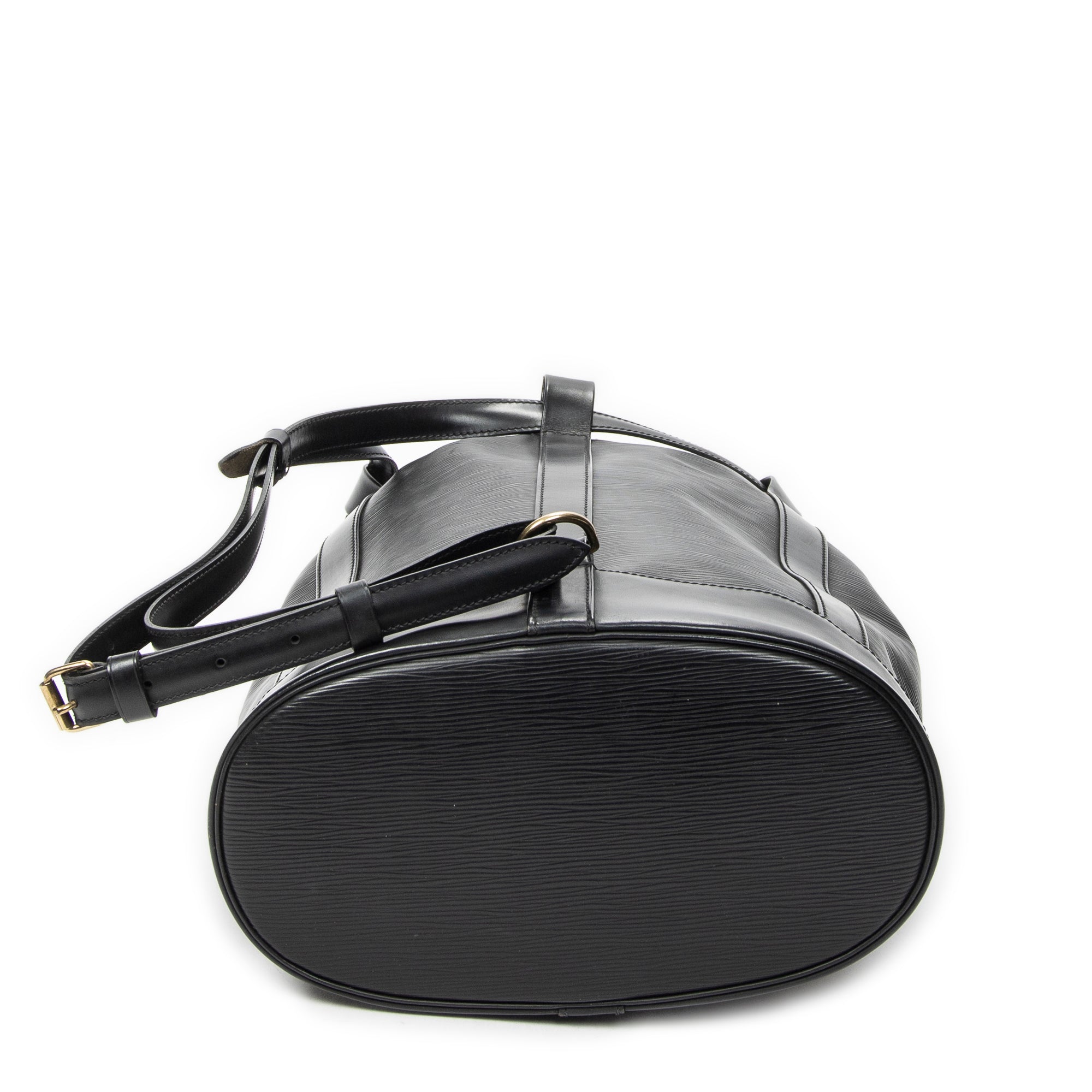 Shoulder Bag Randonnee PM Black Epi